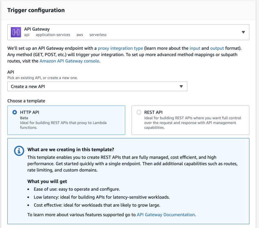 aws lambda trigger api gateway 2