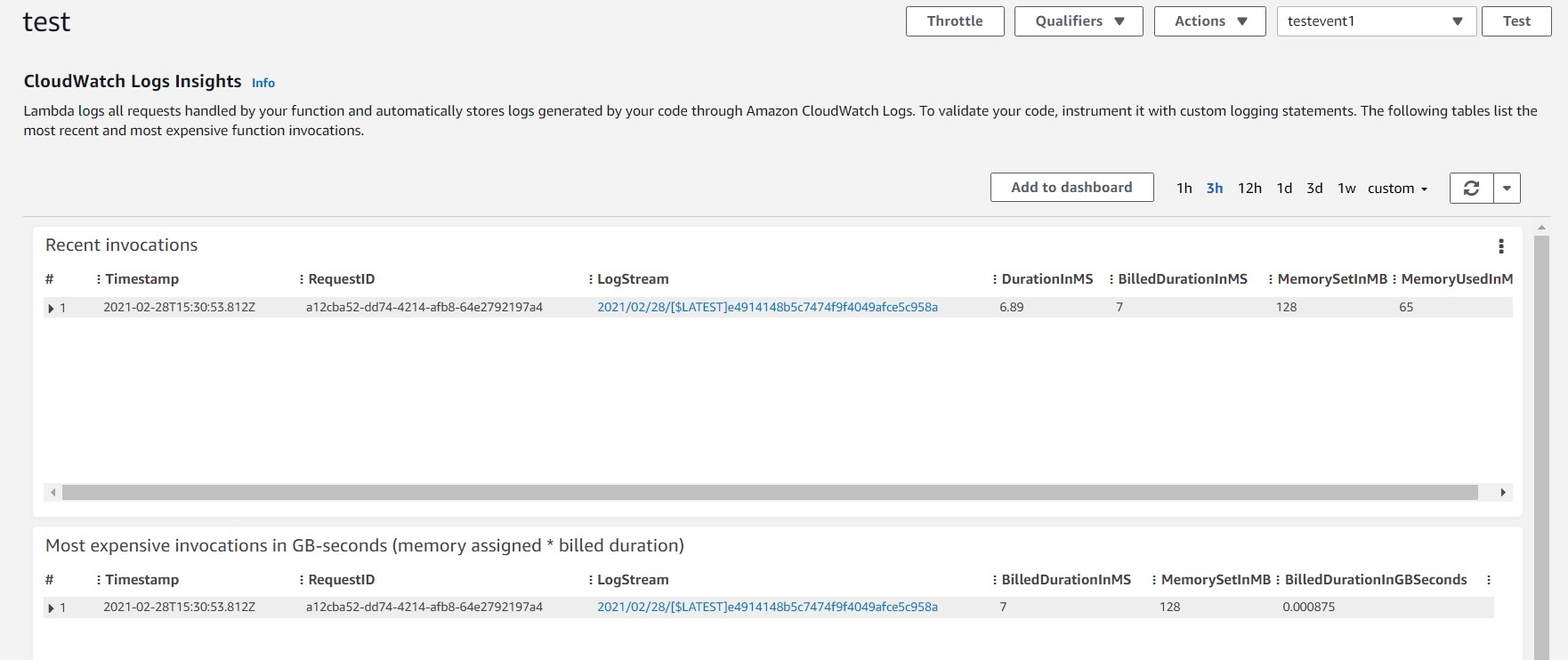 cloudwatch logs insight